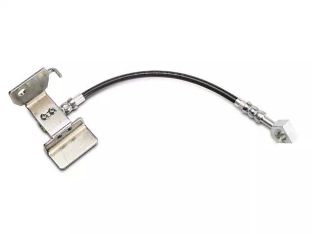 Stainless Steel Brake Line Kit Clear / Black for Mustang S197 2005-14 | #22530 | J&M - Image 3