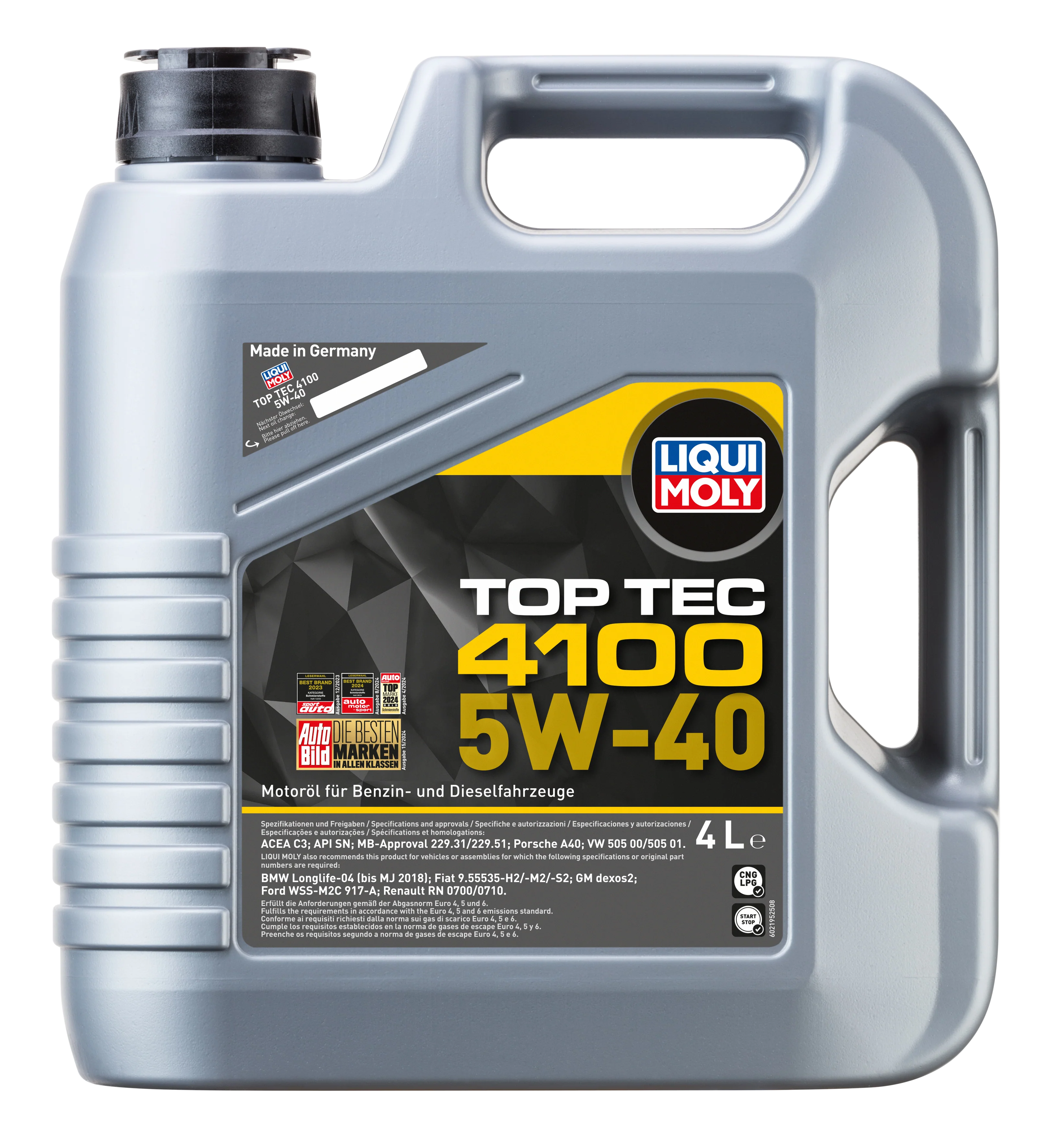 Top TEC 4100 5W-40 - 2195 | Liqui Moly