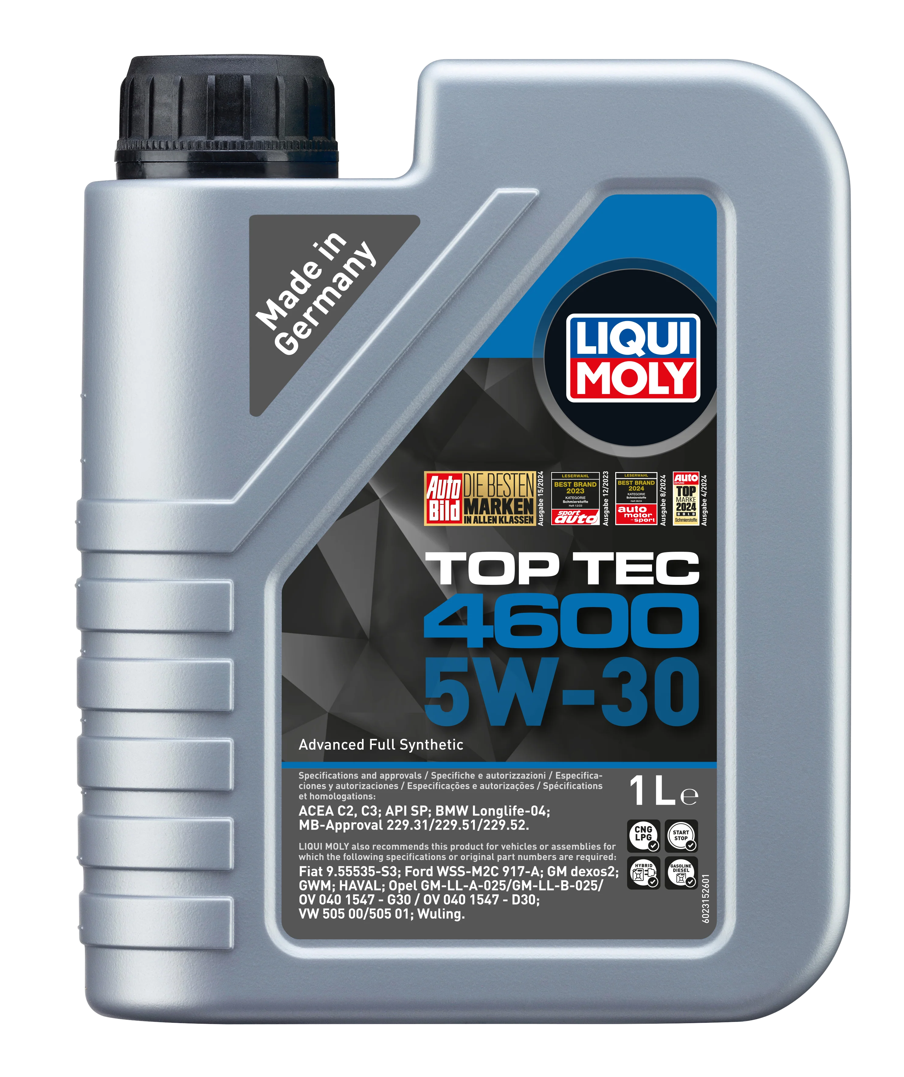 Top TEC 4600 5W-30 1ltr - 2315 | Liqui Moly