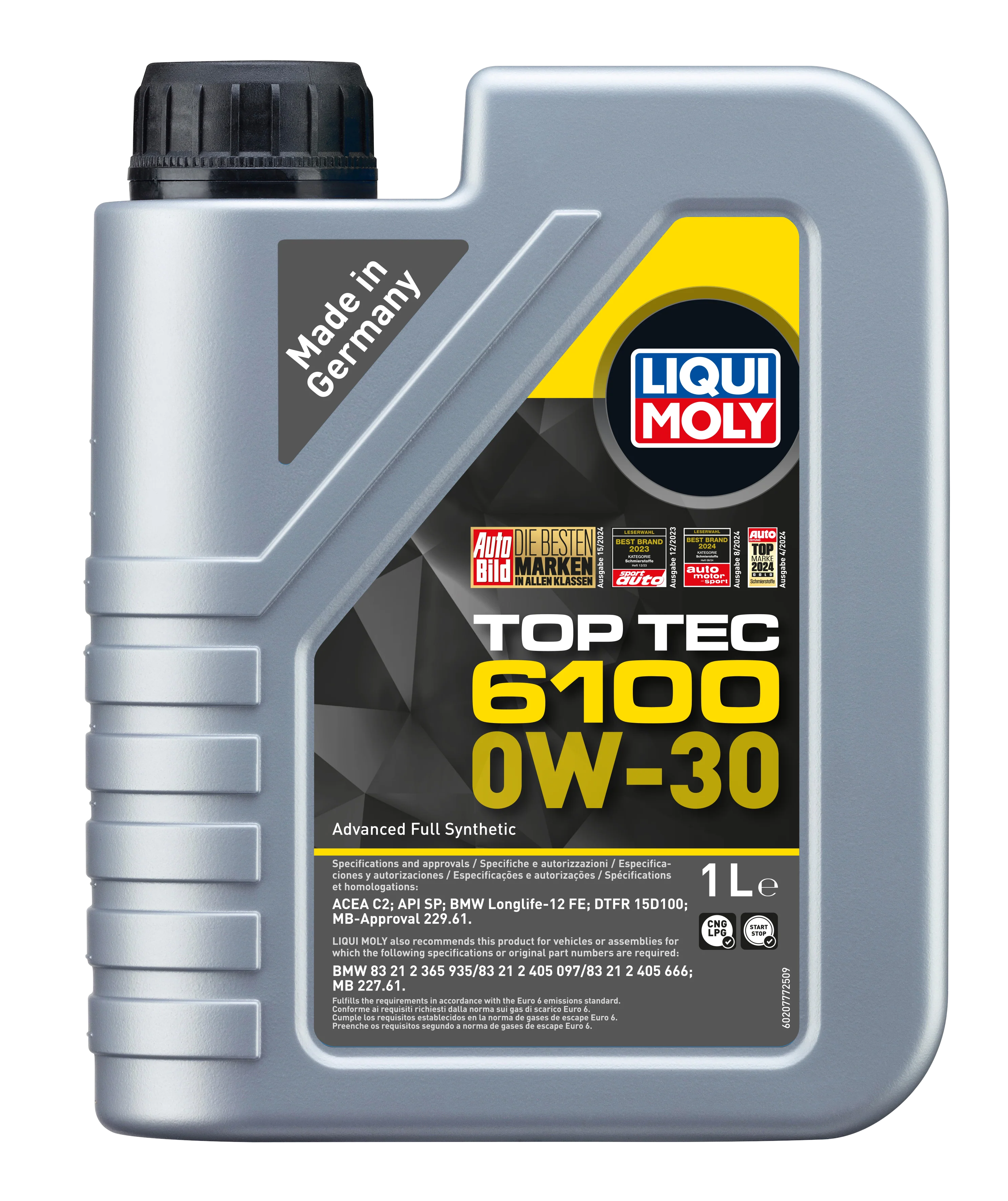 Top TEC 6100 0W-30 1ltr - 20777 | Liqui Moly