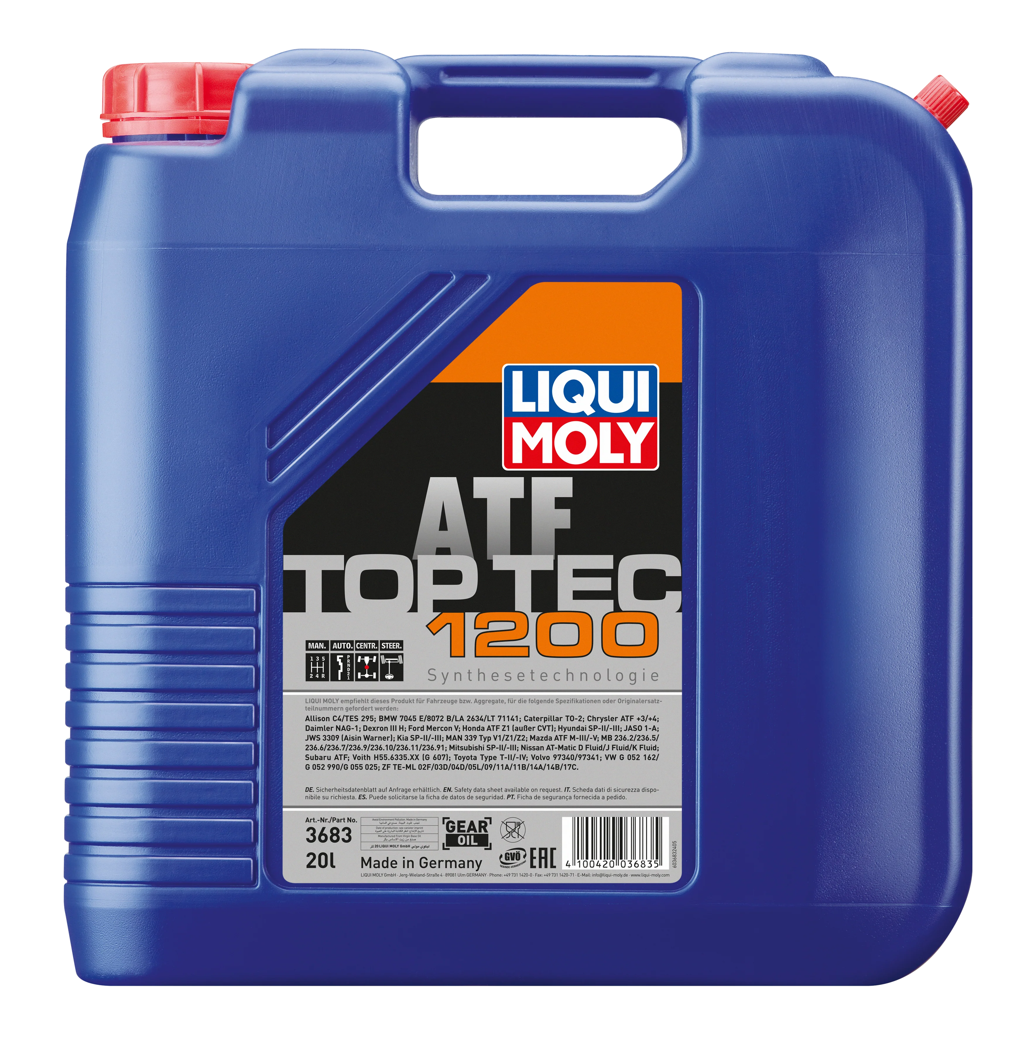 Top TEC ATF 1200 20ltr - 3683 | Liqui Moly