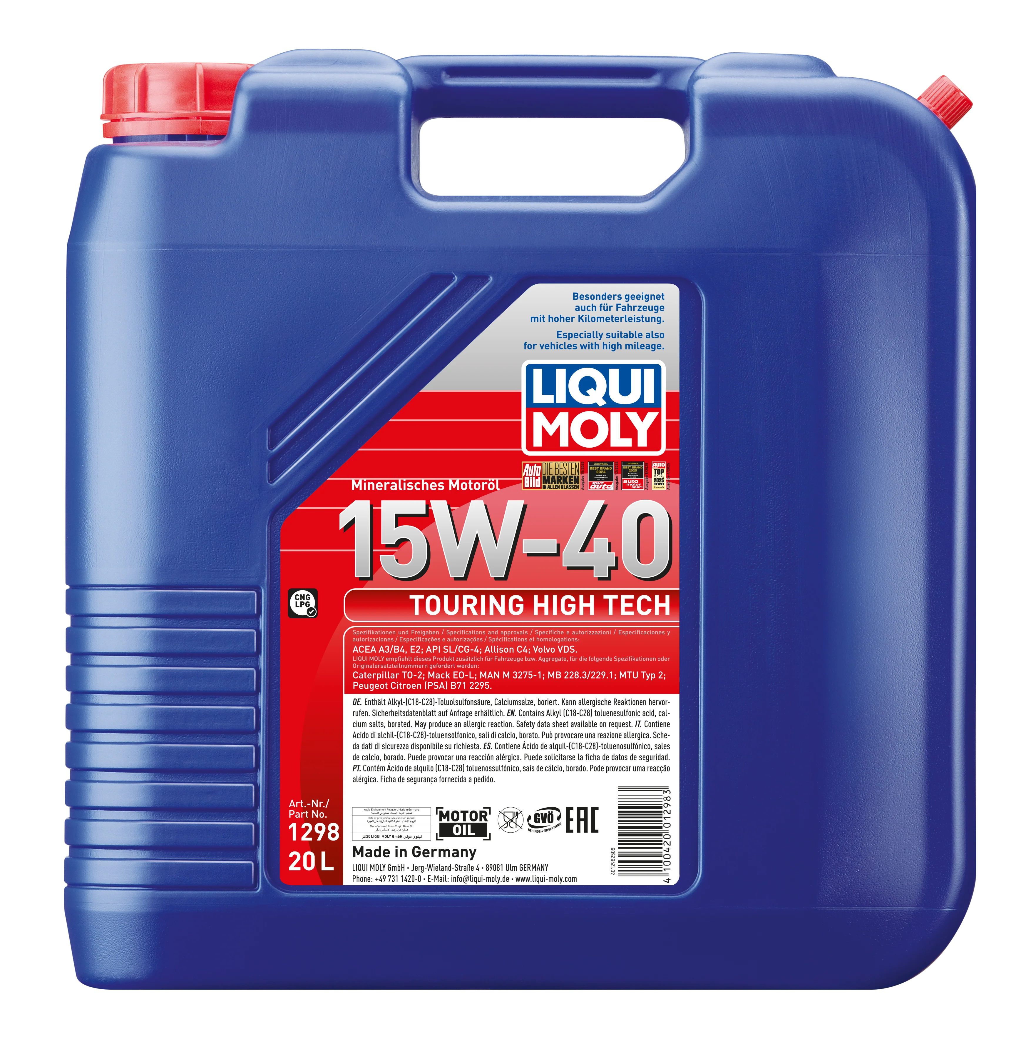 Touring High TECh 15W-40 - 1298 | Liqui Moly