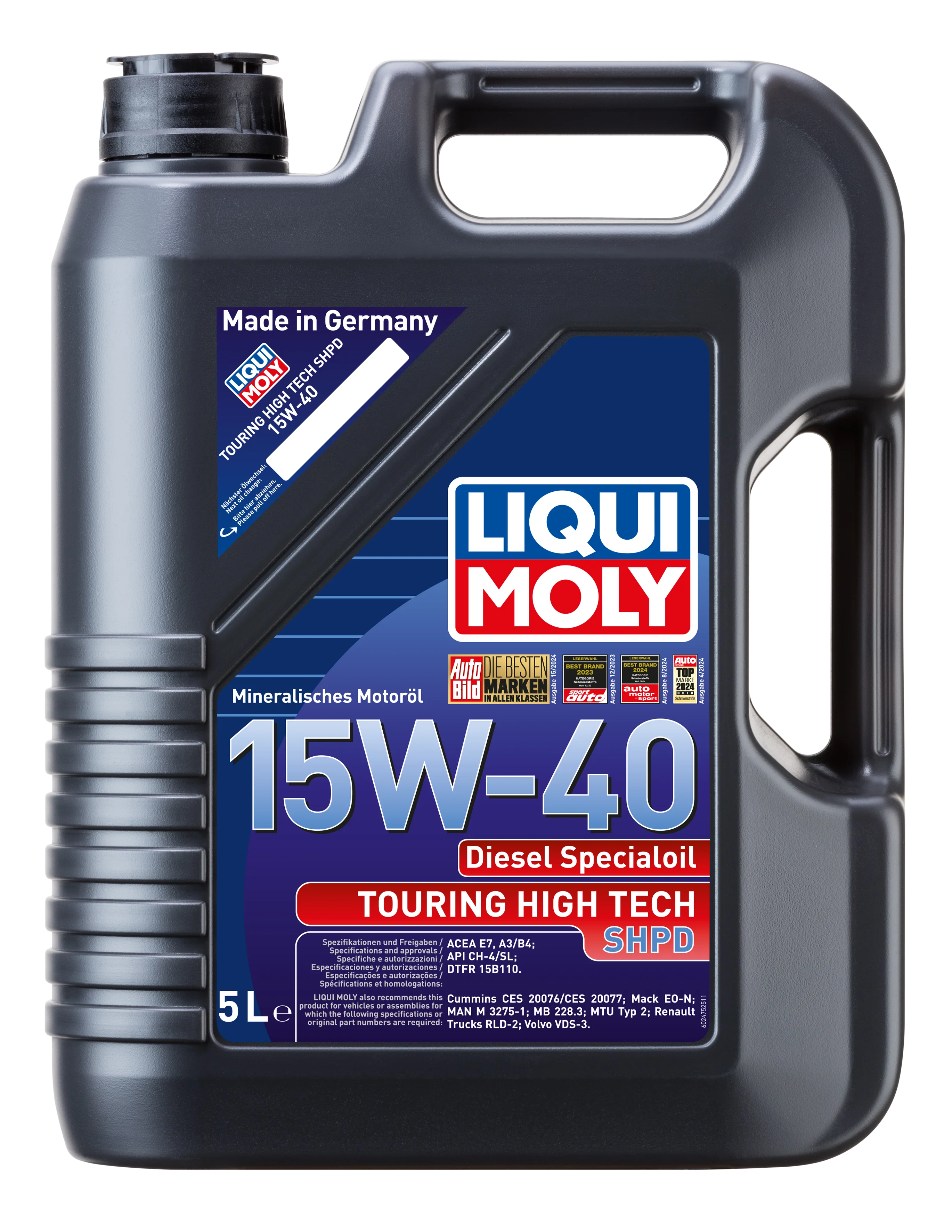 Touring High TECh SHPD-Motor Oil 15W-40 - 2475 | Liqui Moly