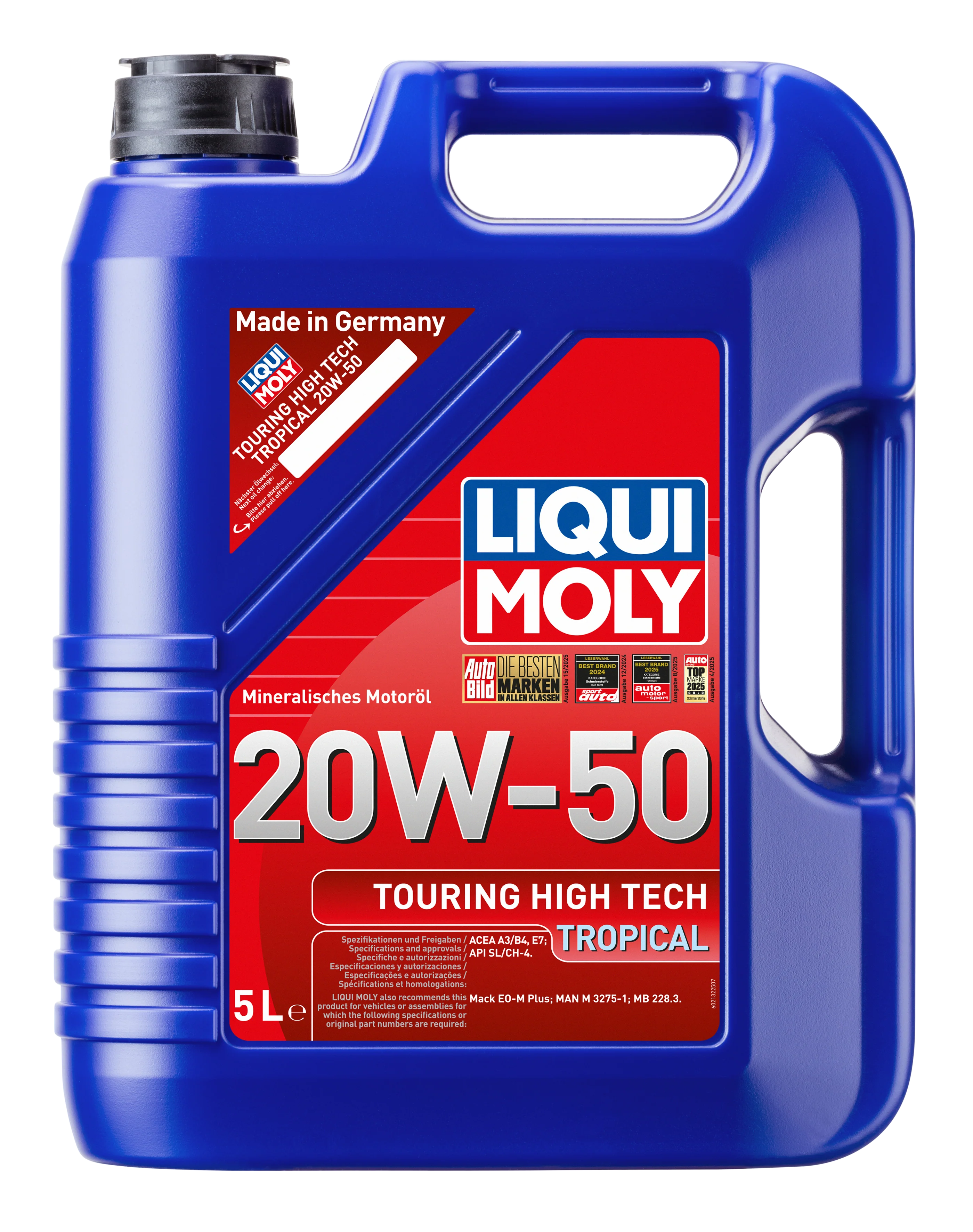 Touring High TECh Tropical Motoroil 20W-50 - 2132 | Liqui Moly