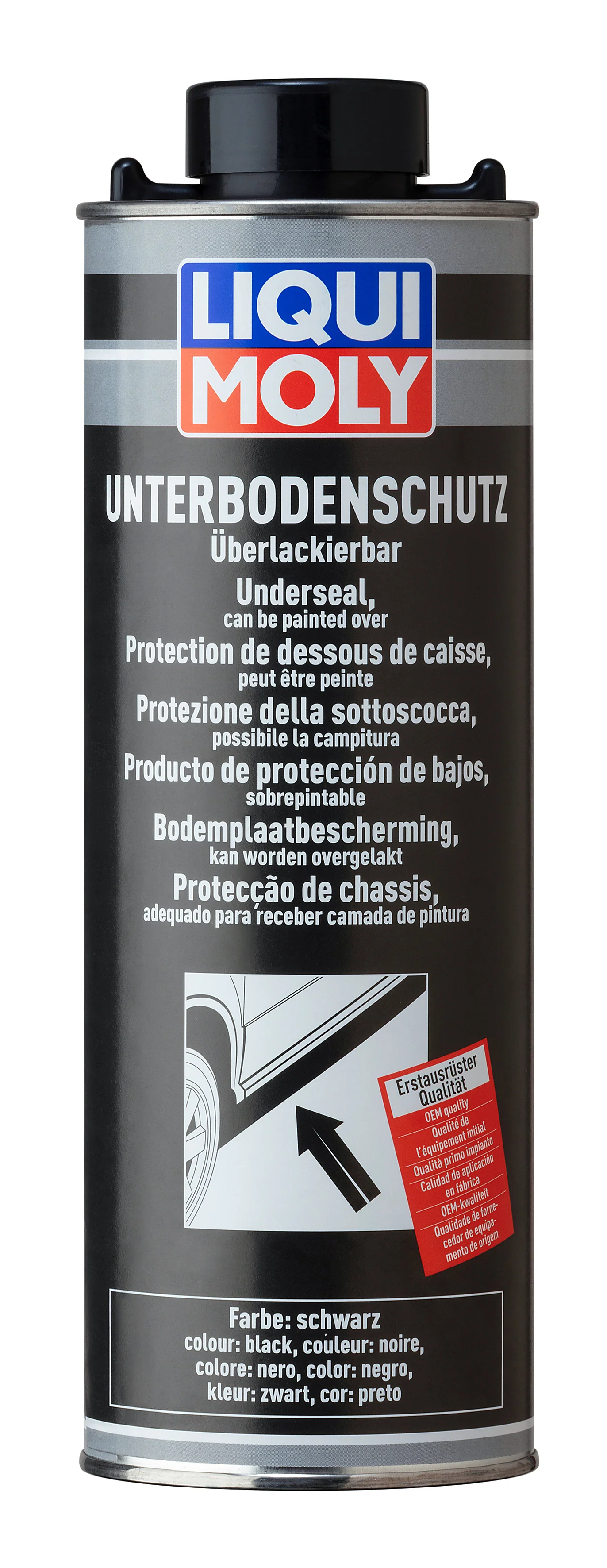 Underseal Black 1ltr - 6114 | Liqui Moly