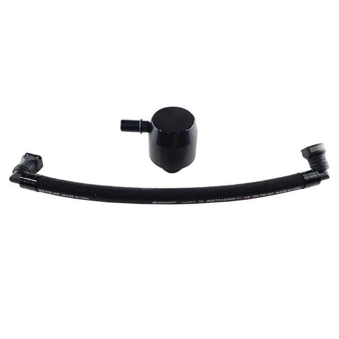 Clean Side Separator Short Single Valve Oil Catch Can (Black) for Mustang 2018-23 | #5043-226-1 | UPR - Image 2
