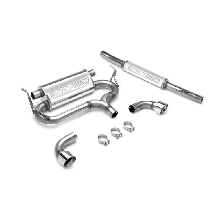 Cat-Back Touring Exhaust (Polished Tips) for Golf 3.2L 2004 | #16650 | MagnaFlow
