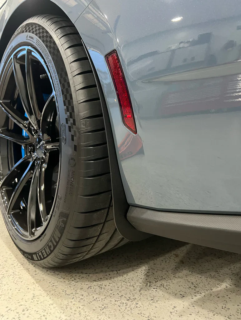 Deluxe Front & Rear Rock Guards (Textured Black) for Mustang 2024+ | #03157804 | ZL1 Addons - Image 3