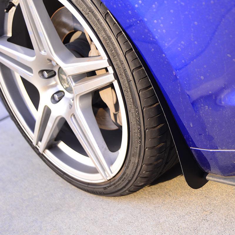 Deluxe Front & Rear Rock Guards (Textured Black) for Mustang 2015-23 | #03154804 | ZL1 Addons - Image 2
